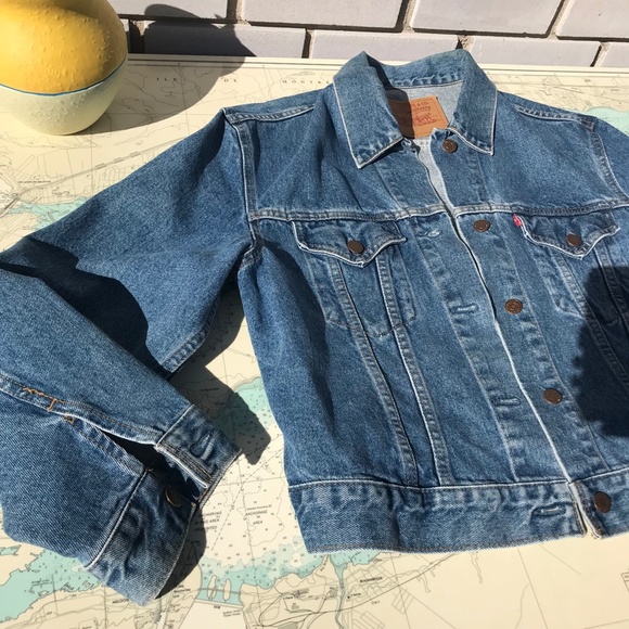 Vintage 1980's Levi's Red Tab Jean Jacket - Picture 2 of 8